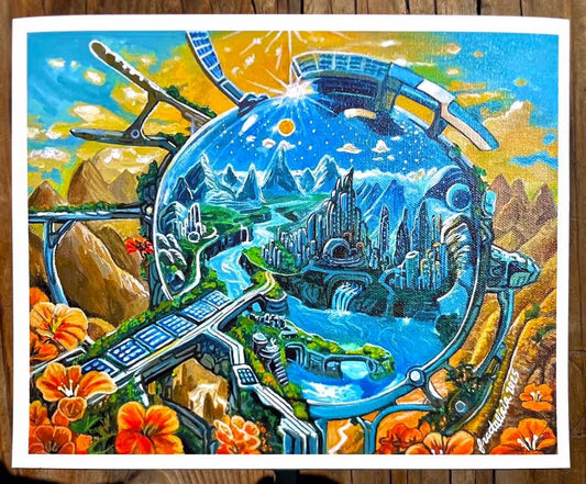 Utopium Portal Print