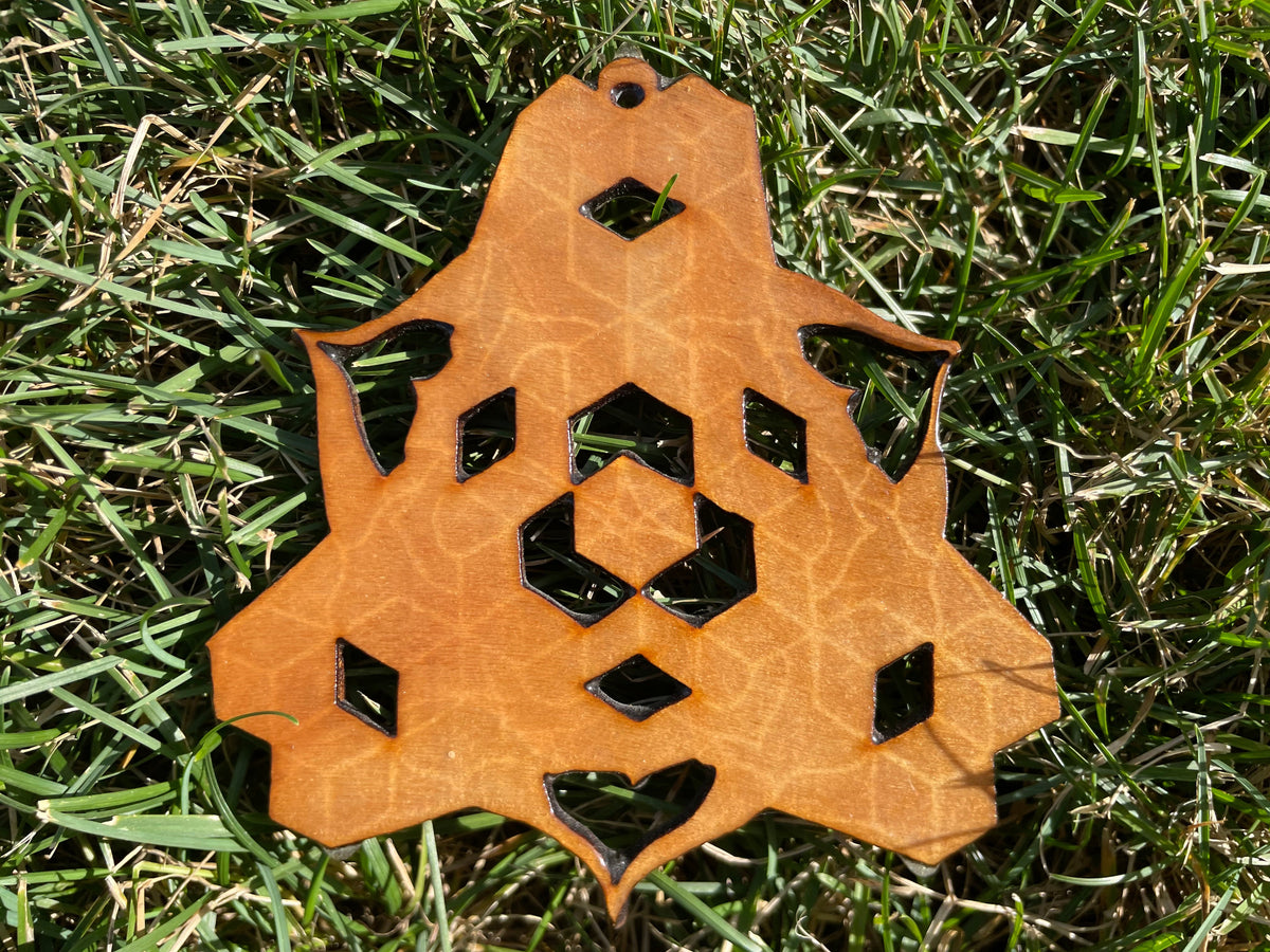 Medium Sacral Wood Engraving