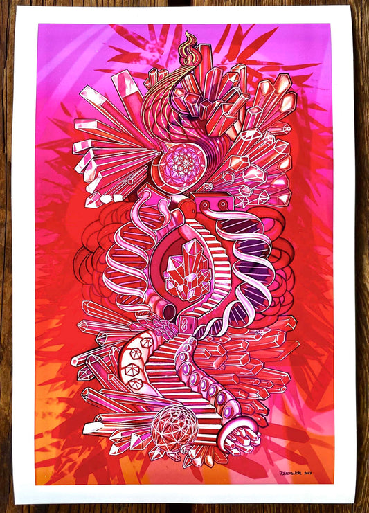 Rubellite Dynamite Print