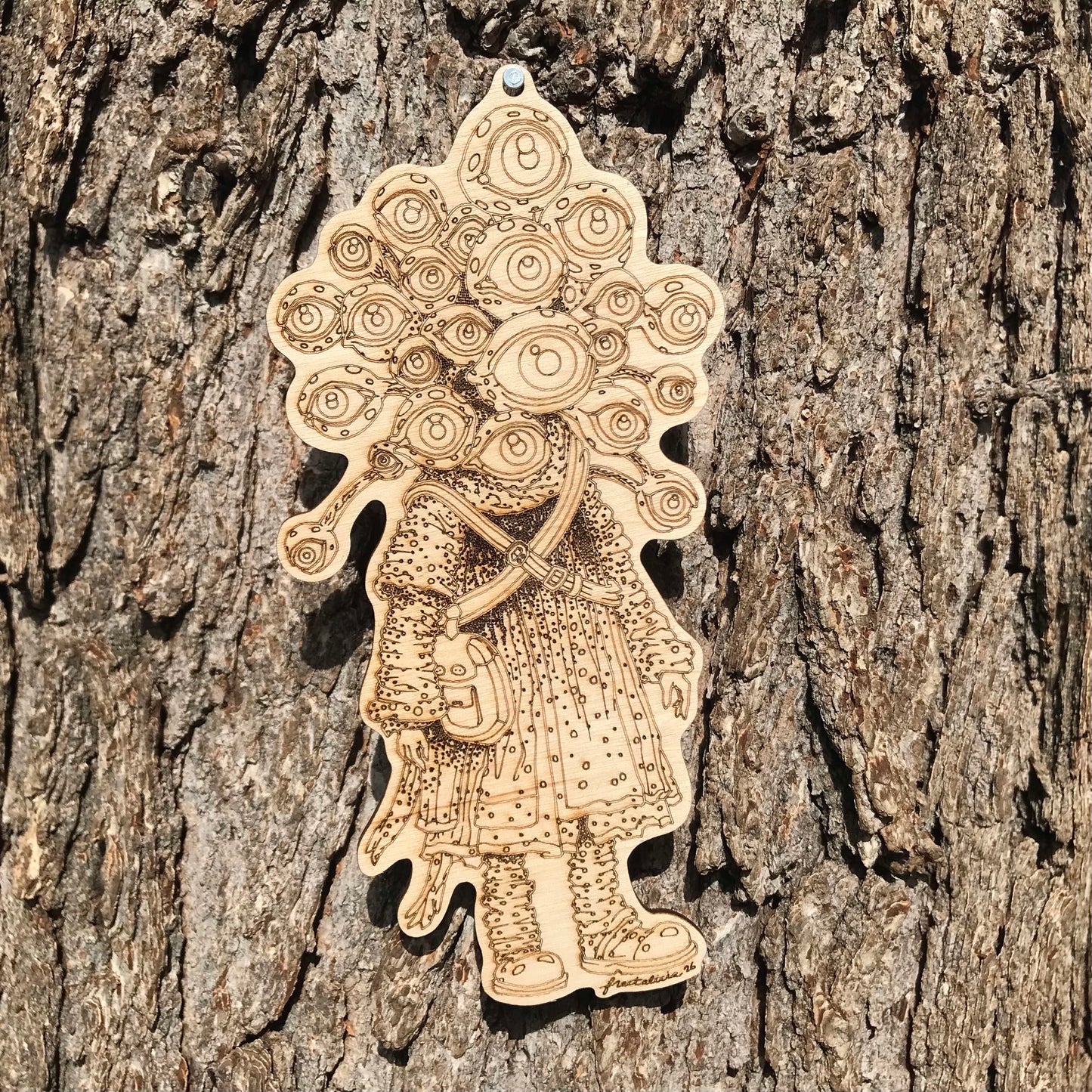 “Vision Guru” Mini Wood Engraving