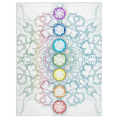 Chakra Totem Mink Blanket