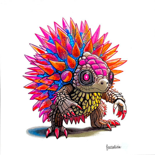 Spikeslash Print