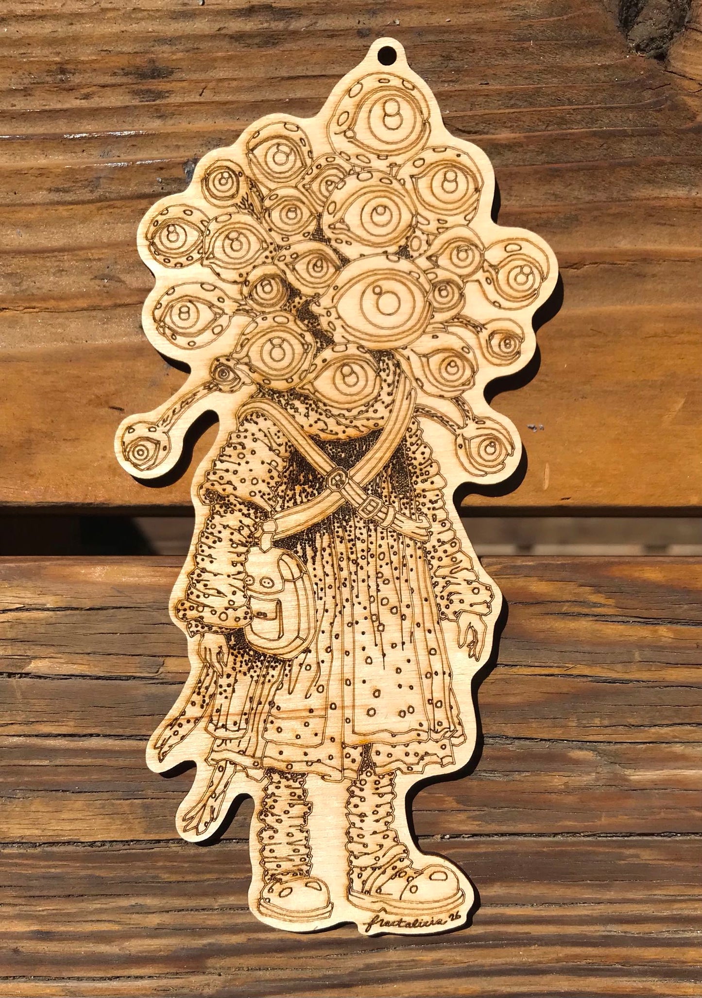 “Vision Guru” Mini Wood Engraving
