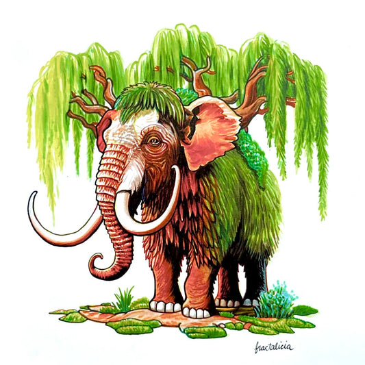 Willow Mammoth Print