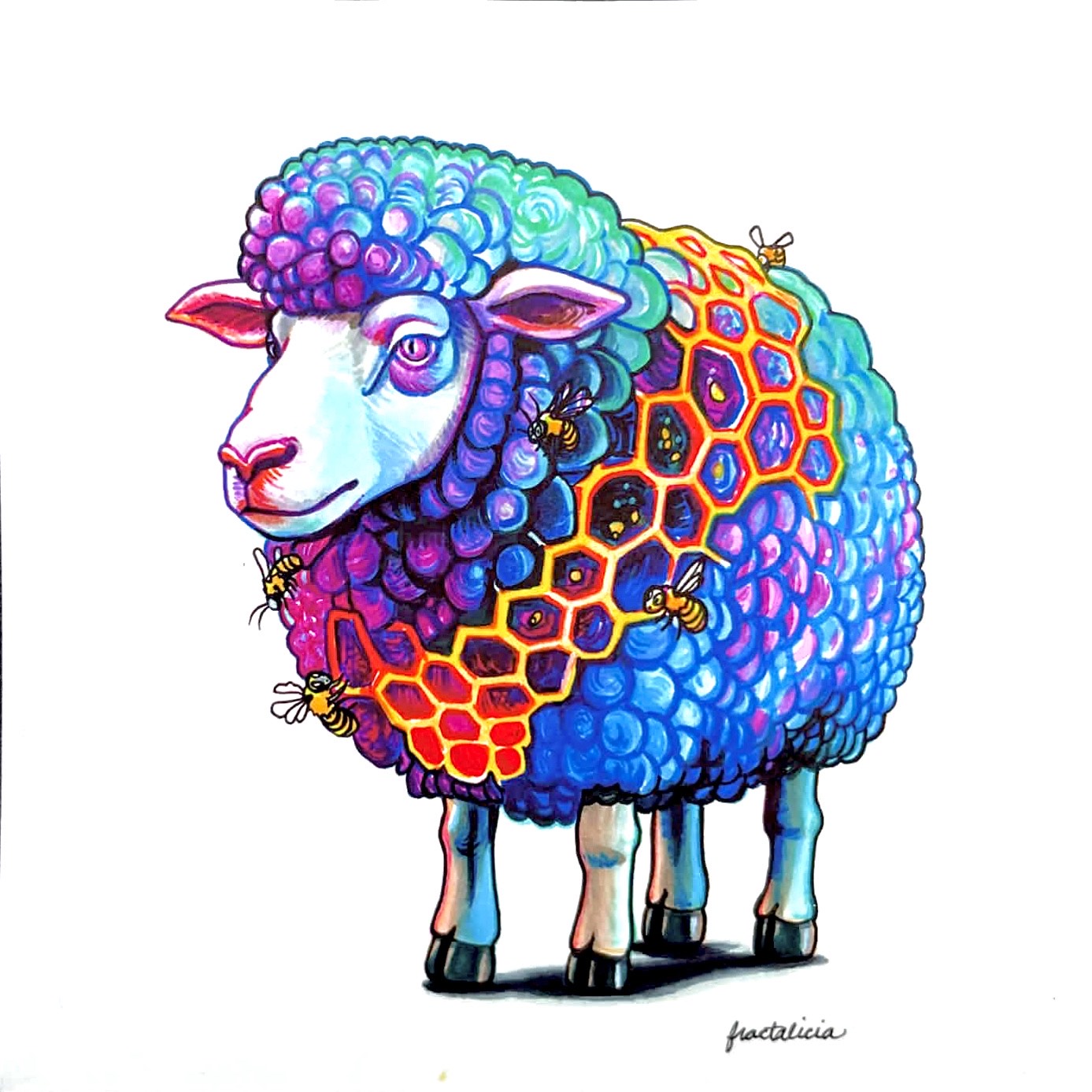 Electric Sheep Print