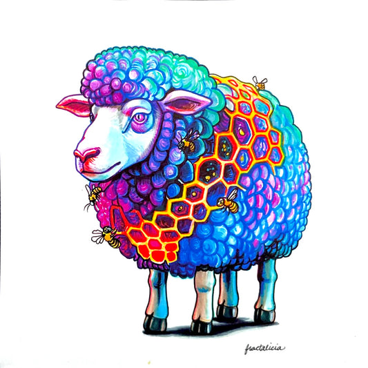 Electric Sheep Print