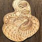 “Entangled” Wood Engraving