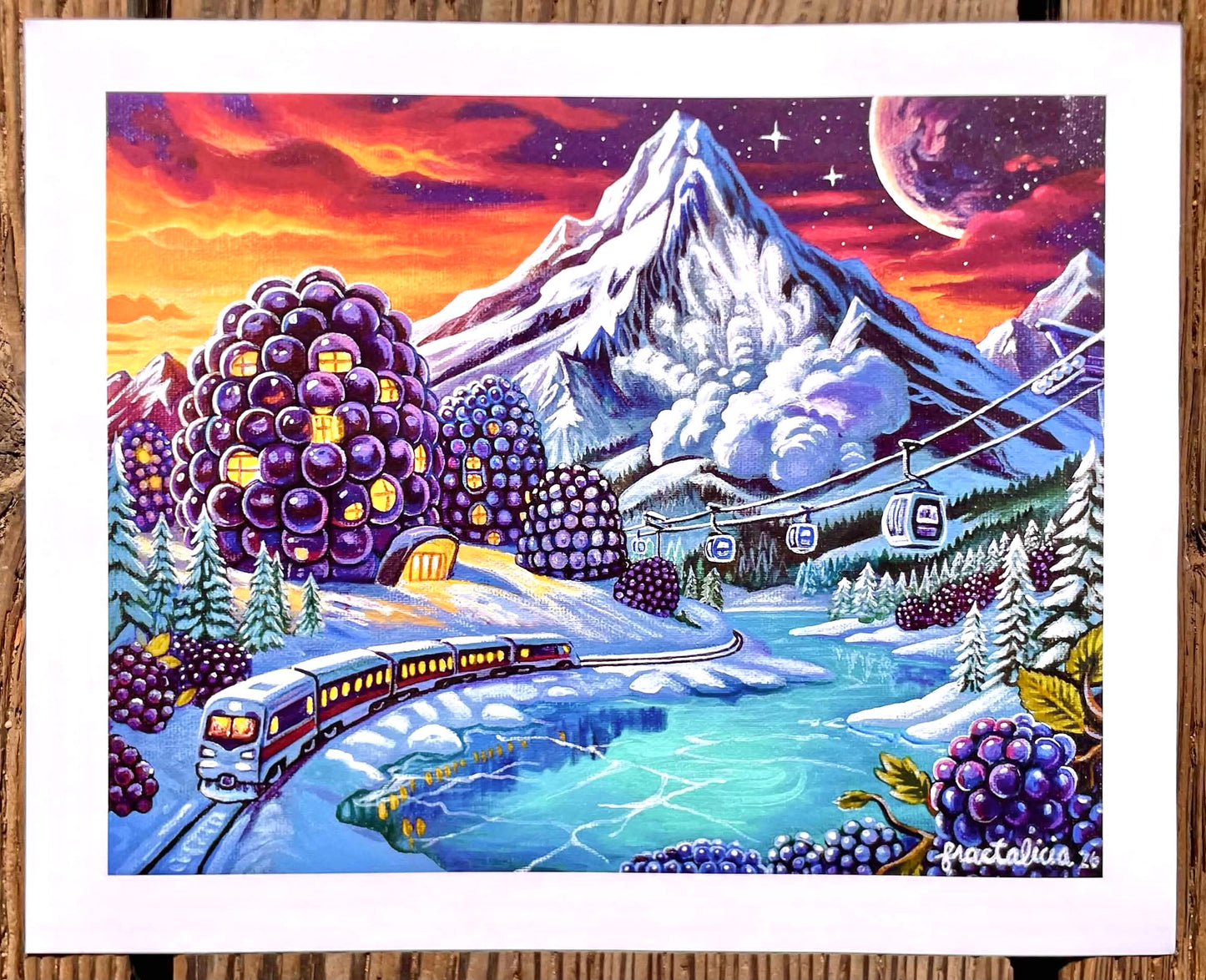 Blackberry Mountain Print