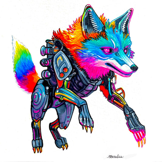 Cyberfox Print