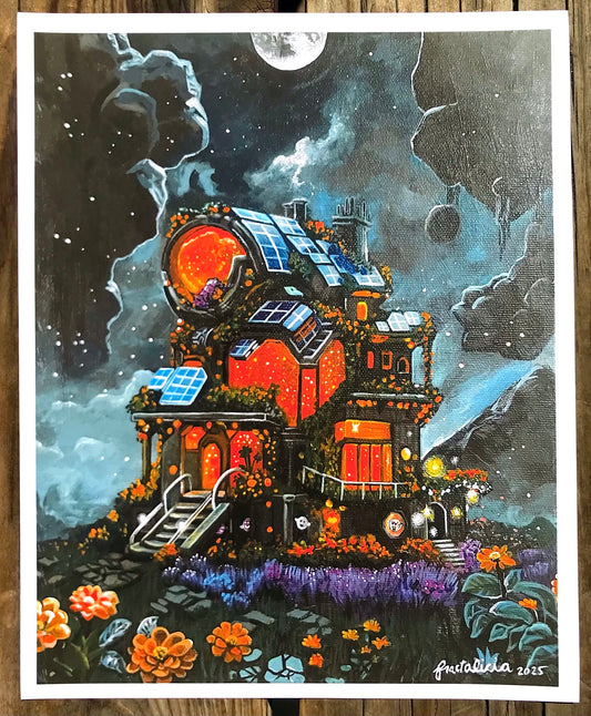 Ghost Lab Print