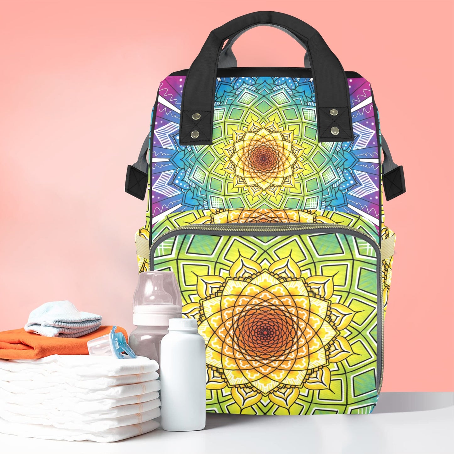 Rainbow Sunflower Gear Bag