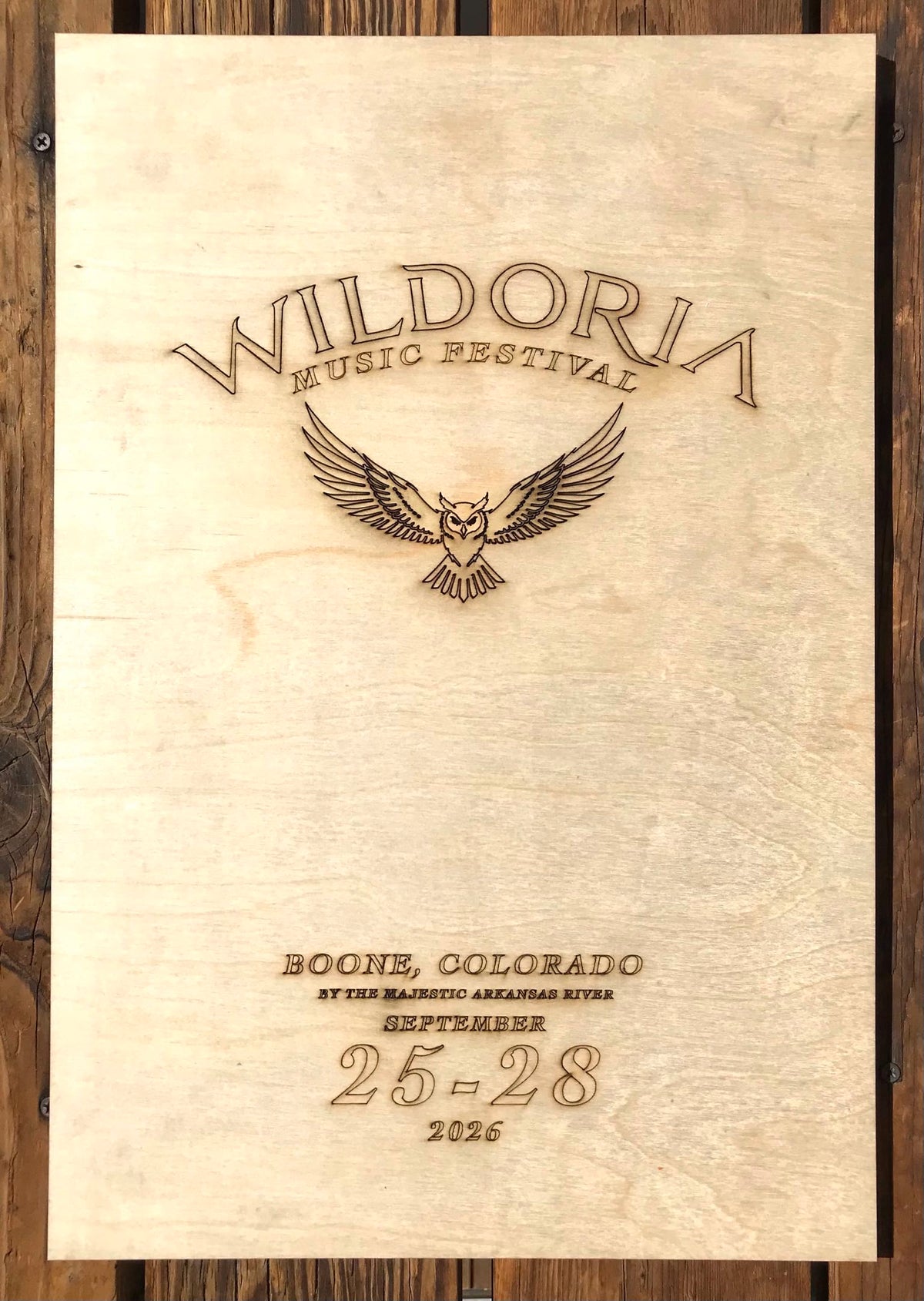 1/1 Wildoria Engraving