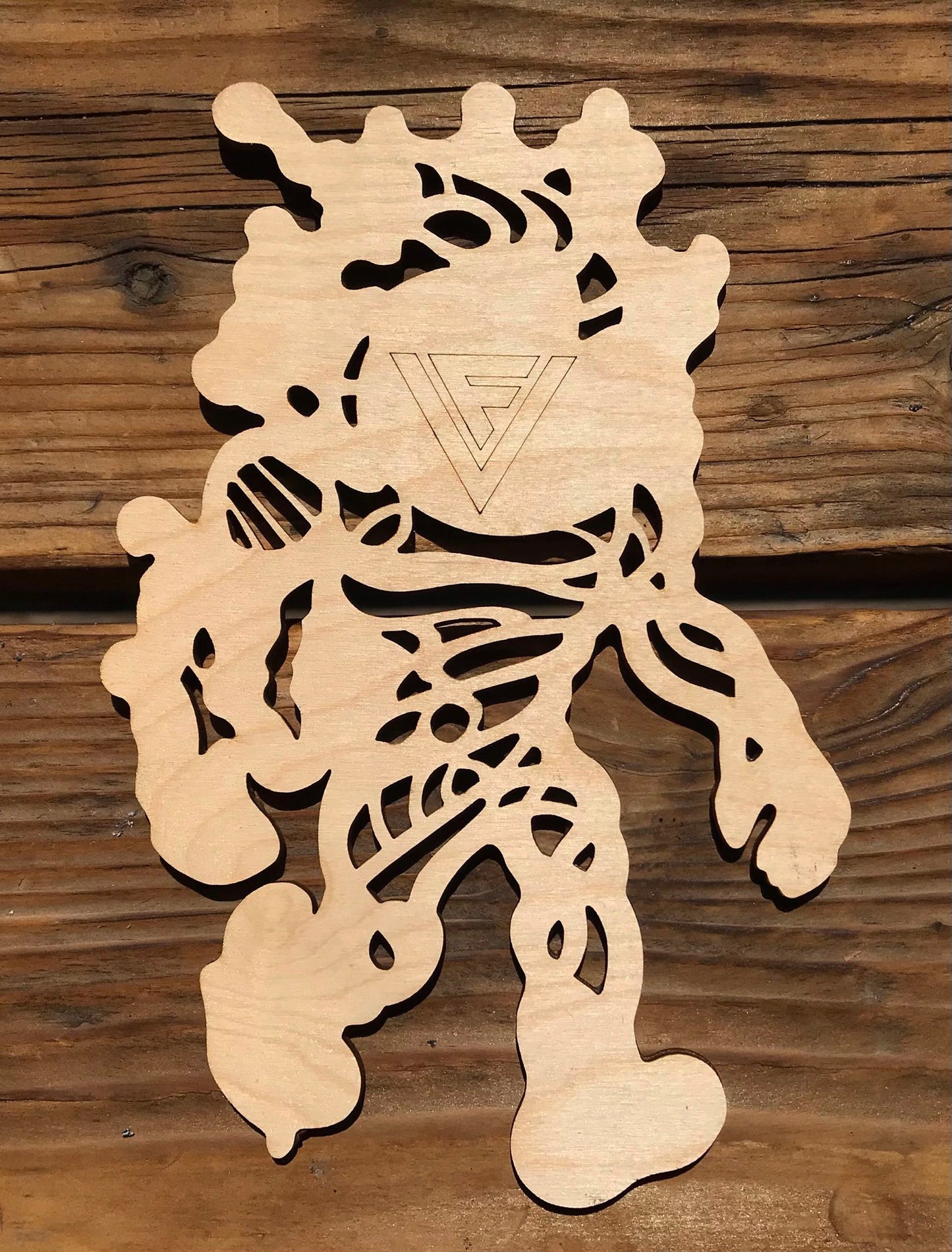 “Helix” Wood Engraving