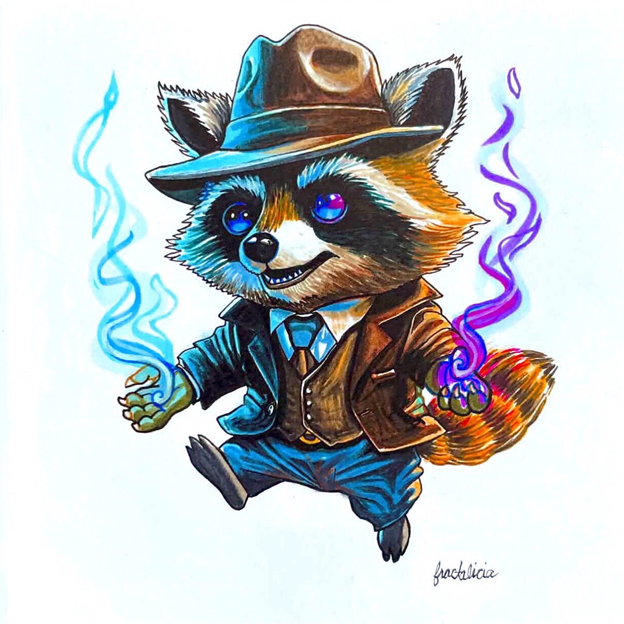 Magic Bandit Print