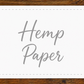 Hemp Paper Print Order