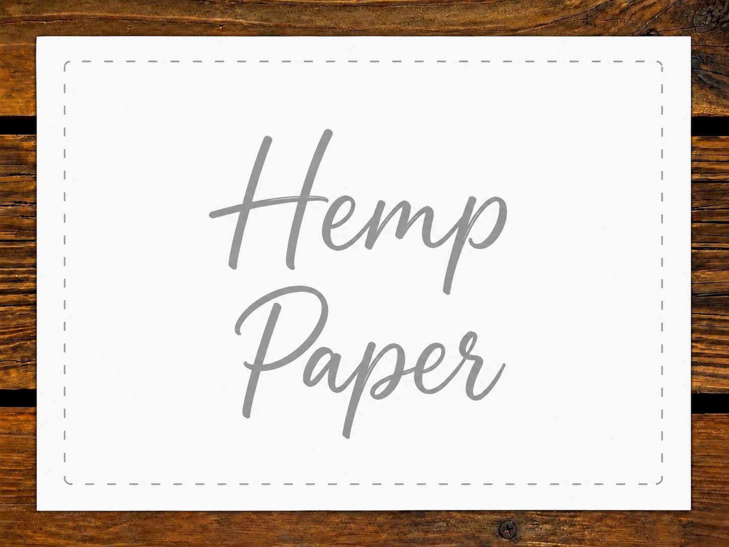 Hemp Paper Print Order