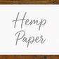Hemp Paper Print Order