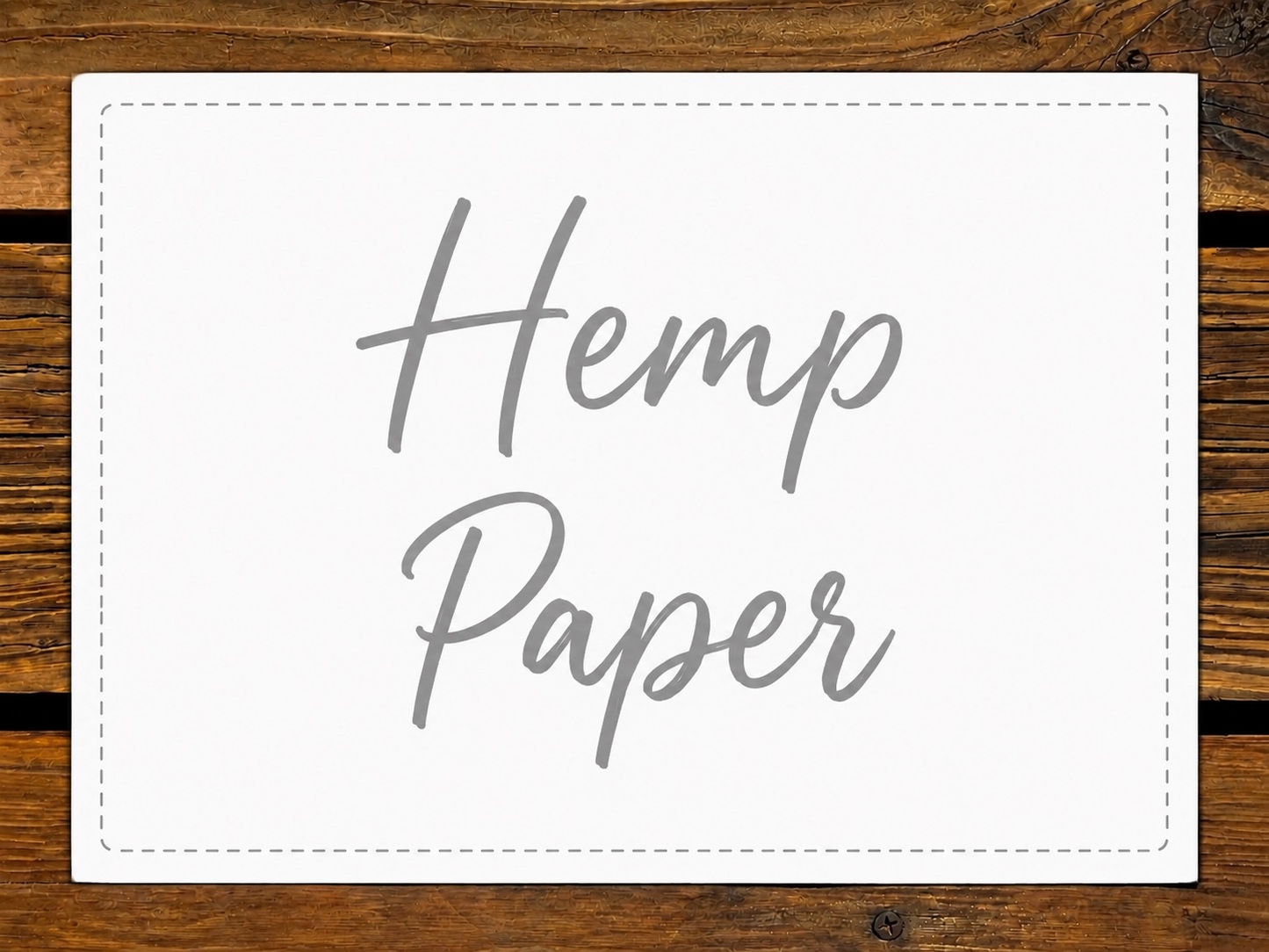 Hemp Paper Print Order