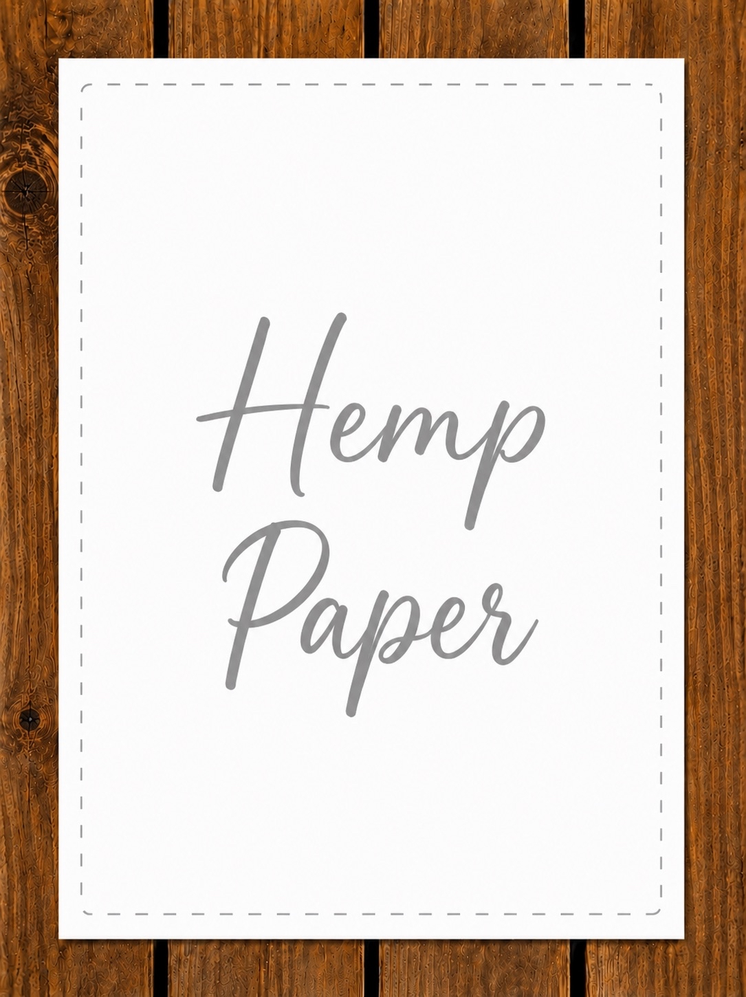 Hemp Paper Print Order