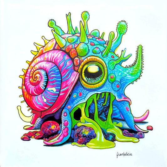Snailien Print
