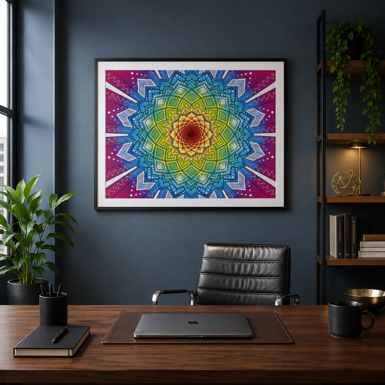 Rainbow Sunflower