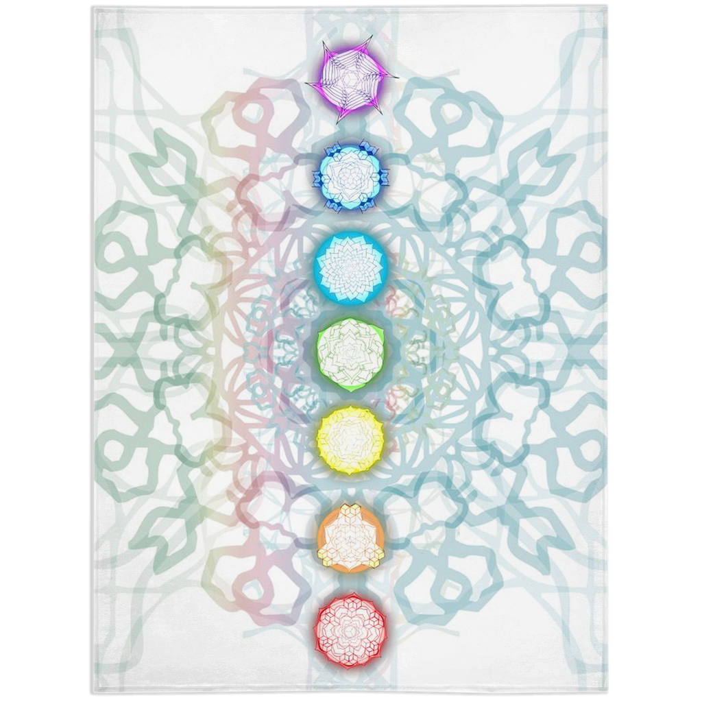 Chakra Totem Mink Blanket