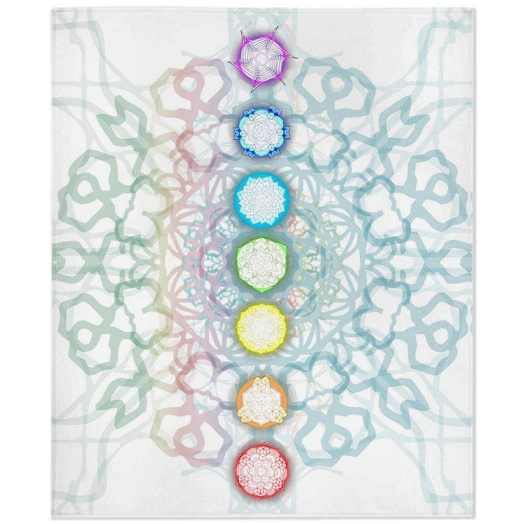 Chakra Totem Mink Blanket