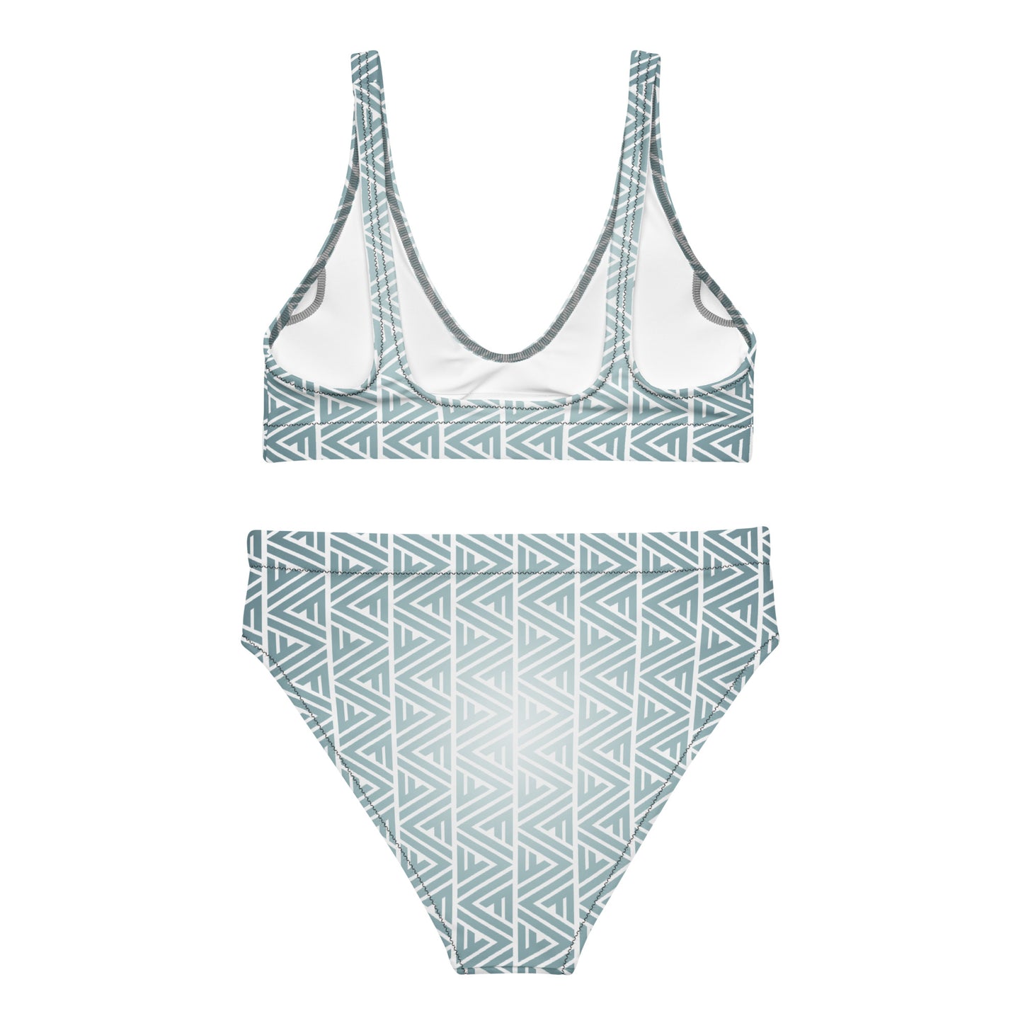 FV Recycled Teal high-waisted bikini