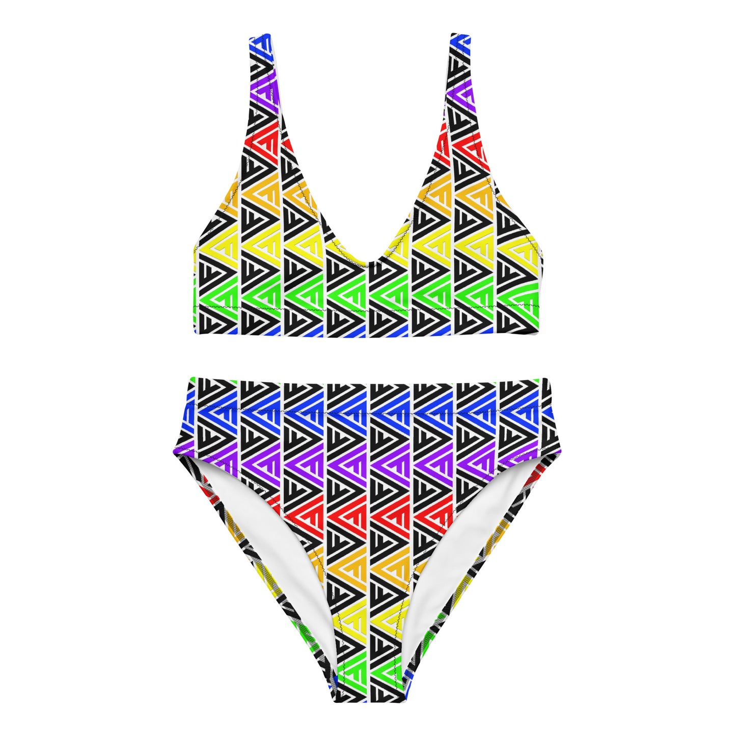 FV Recycled Chakra high-waisted bikini