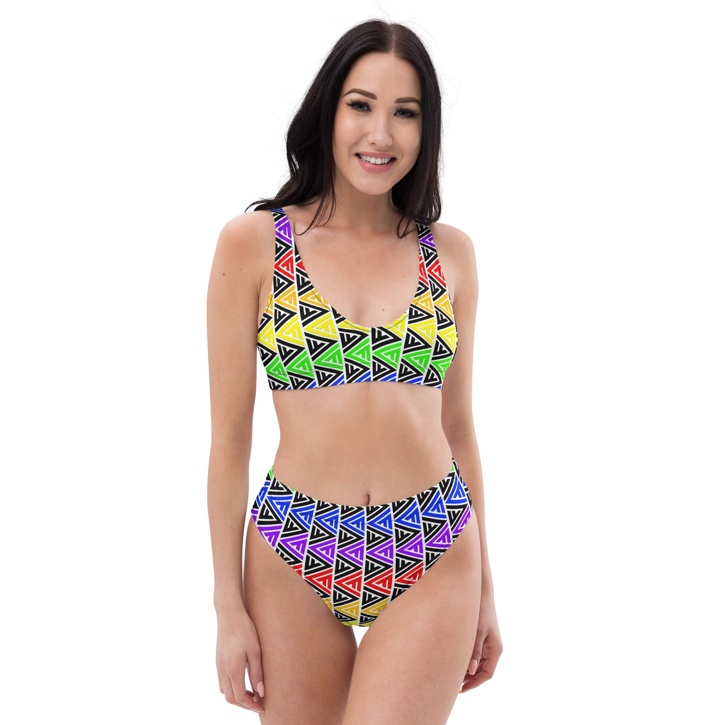 FV Recycled Chakra high-waisted bikini