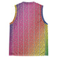 FV Recycled Rainbow unisex basketball jersey