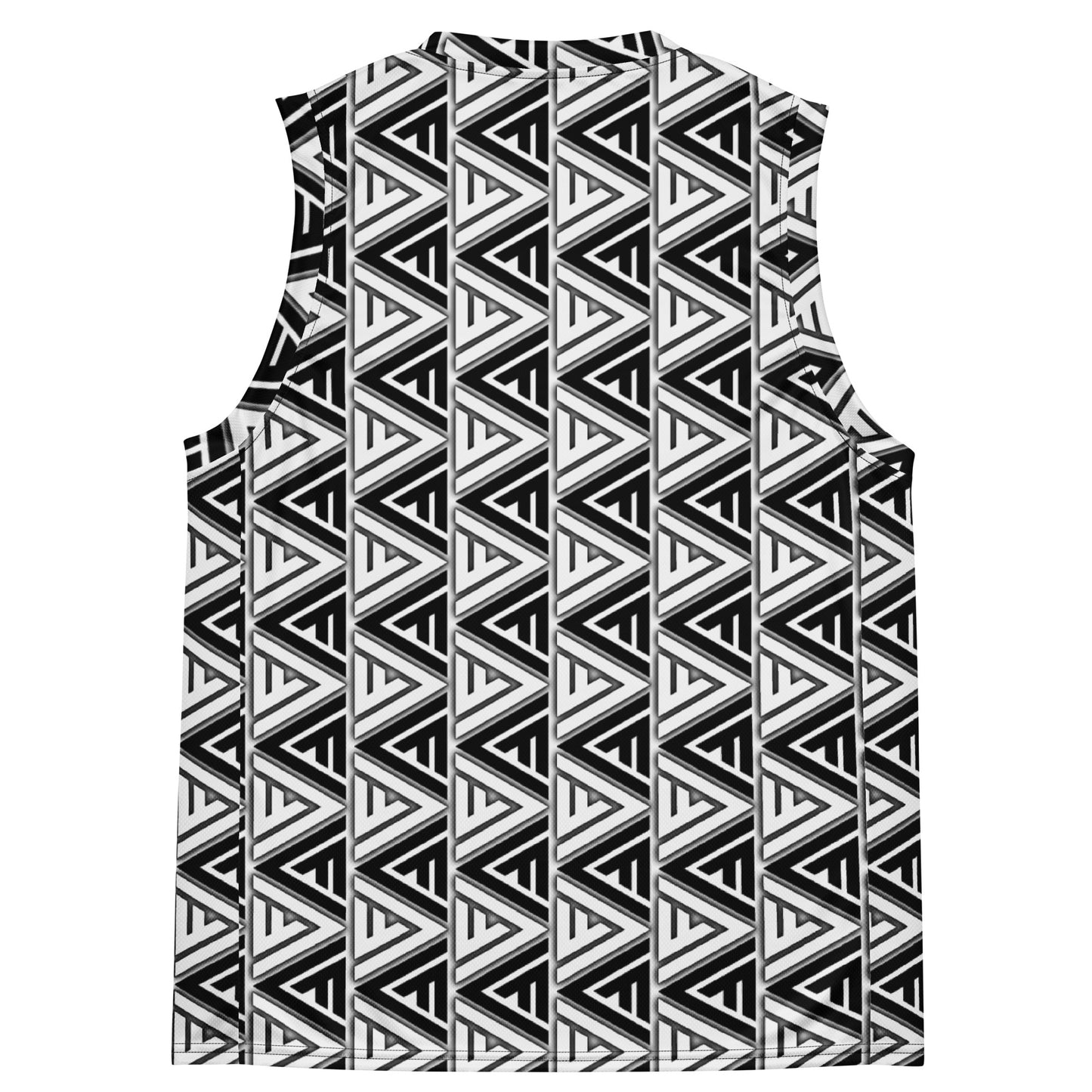 FV Recycled Zebra unisex basketball jersey