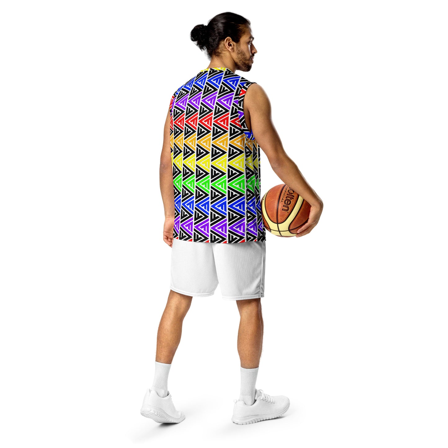 FV Recycled Chakra unisex basketball jersey