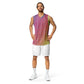 FV Recycled Rainbow unisex basketball jersey