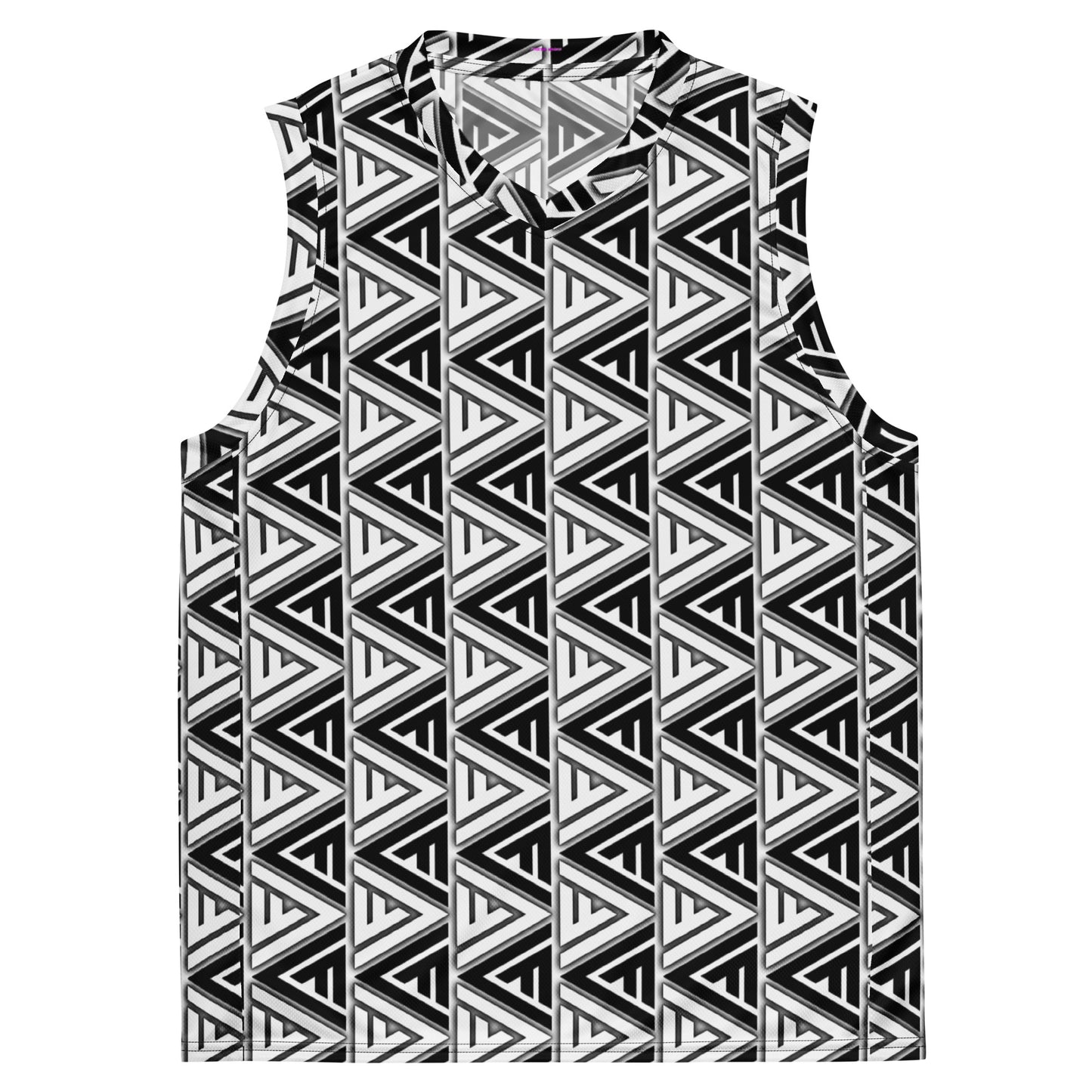 FV Recycled Zebra unisex basketball jersey