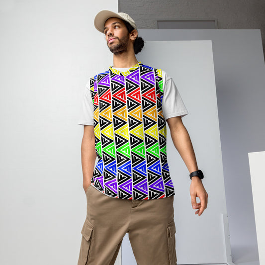 FV Recycled Chakra unisex basketball jersey