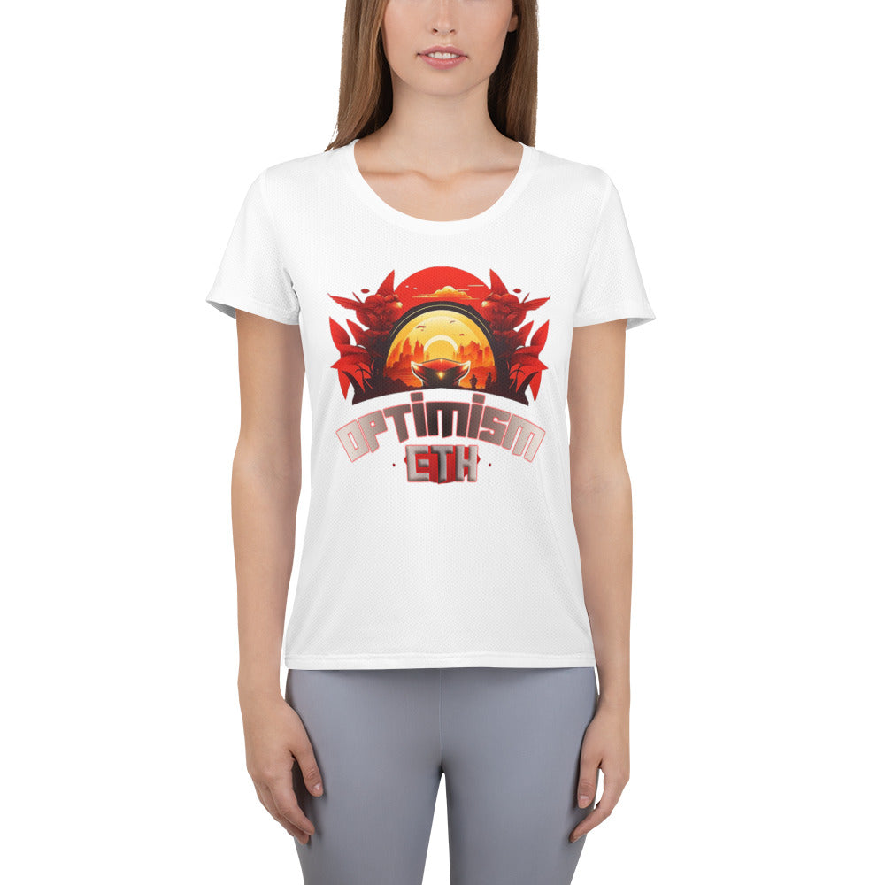 OP Ξ Women's Athletic T-shirt