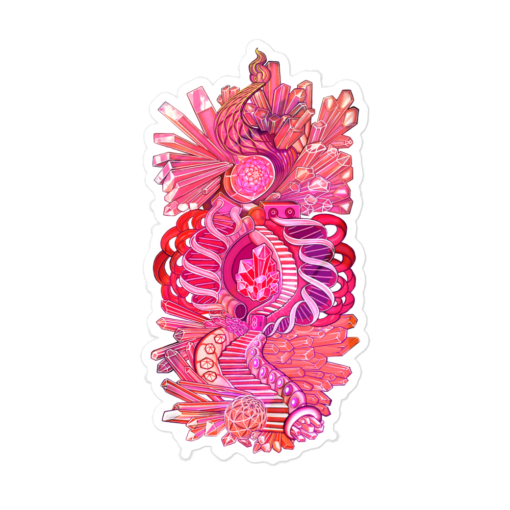 Rubellite Dynamite Stickers