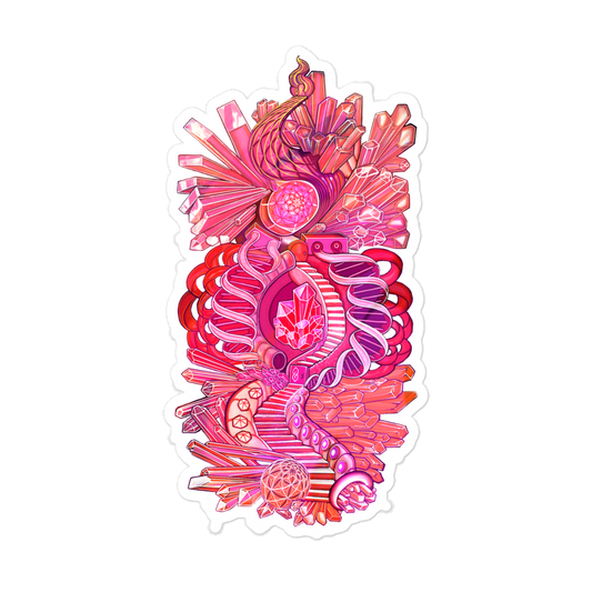 Rubellite Dynamite Stickers