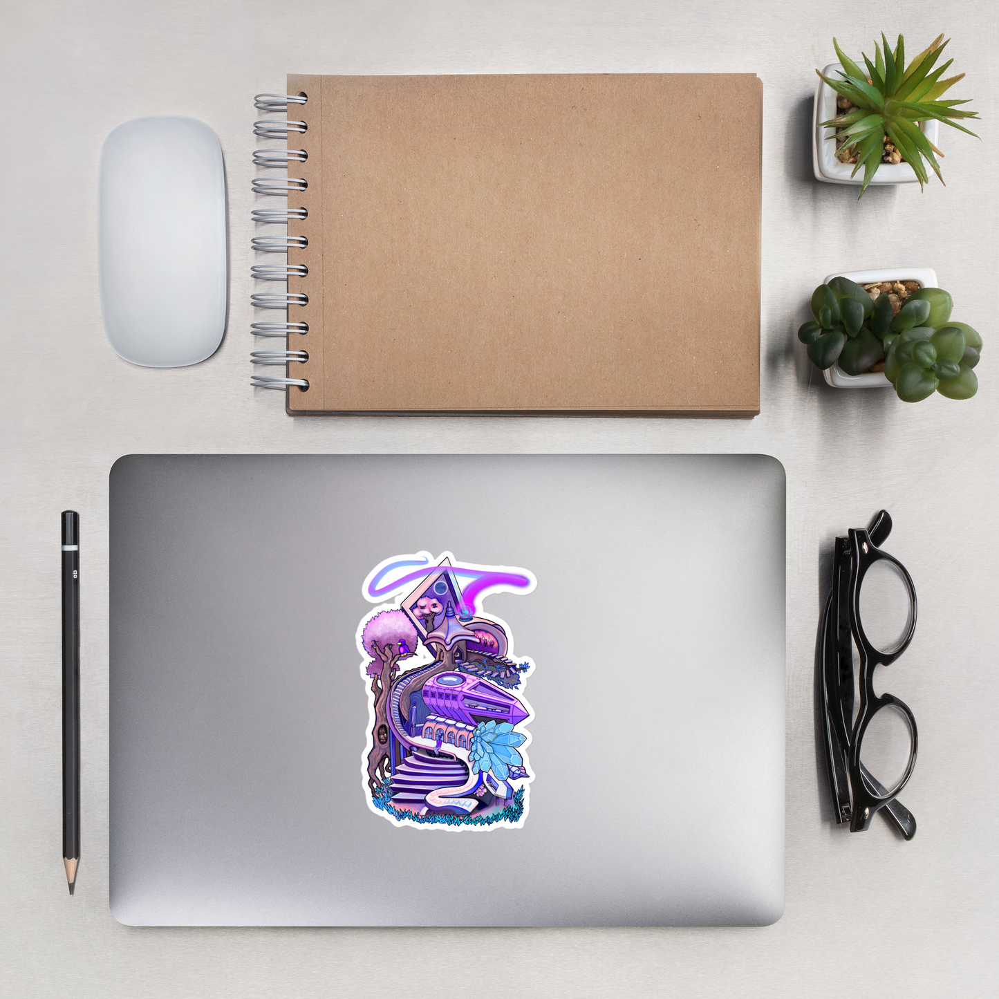 The Amethyst Apartments Stickers