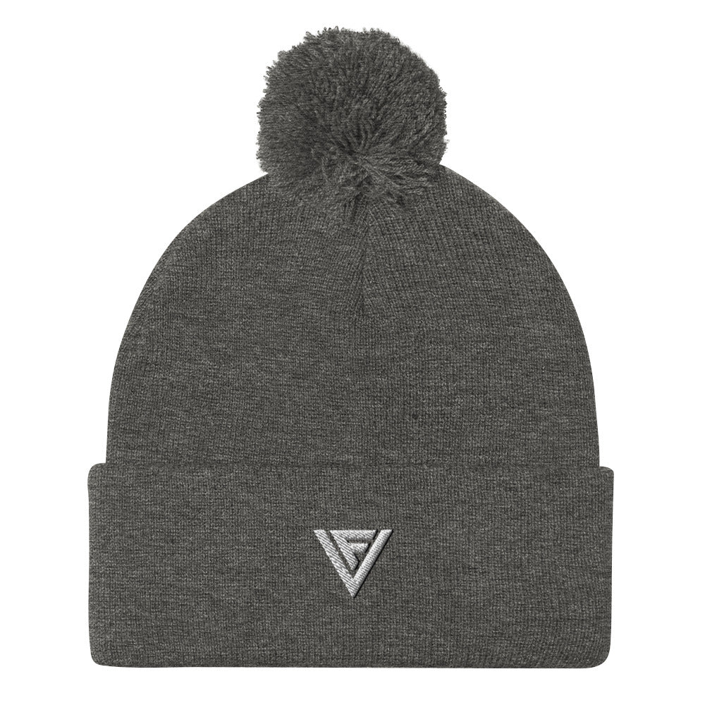 Fractal Visions OG Pom-Pom Beanie