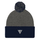 Fractal Visions OG Pom-Pom Beanie