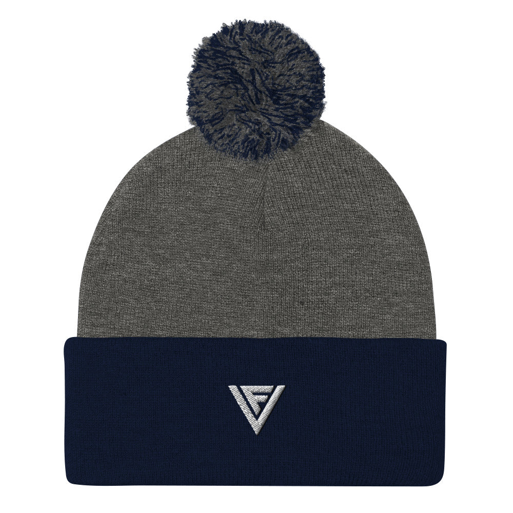 Fractal Visions OG Pom-Pom Beanie