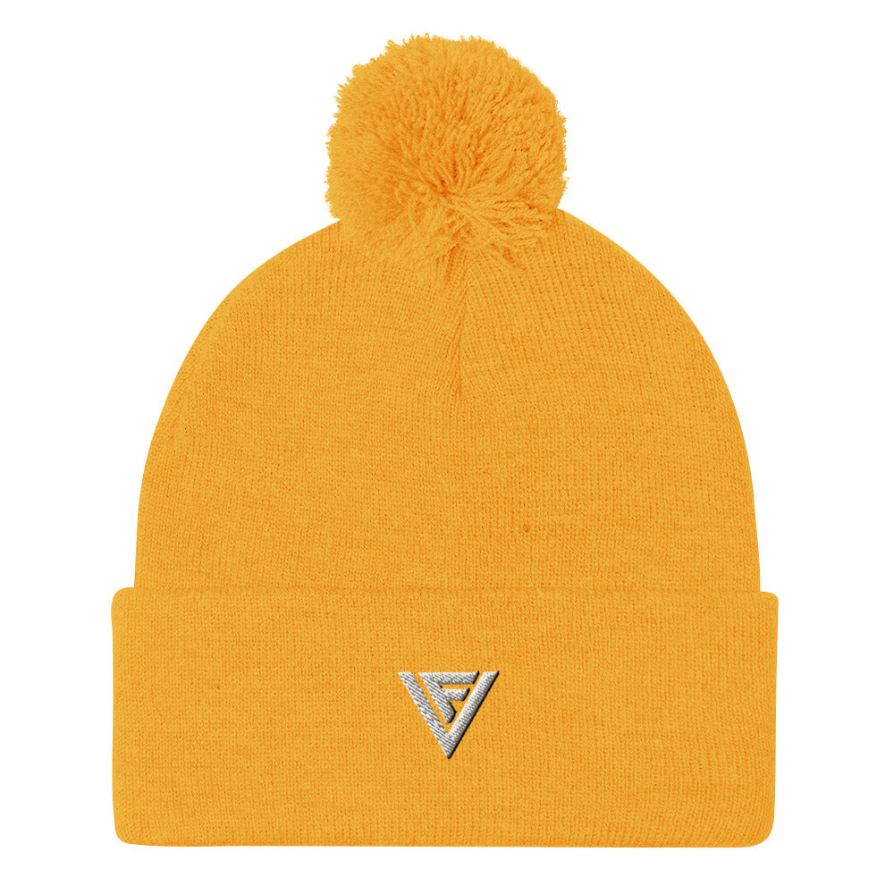 Fractal Visions OG Pom-Pom Beanie