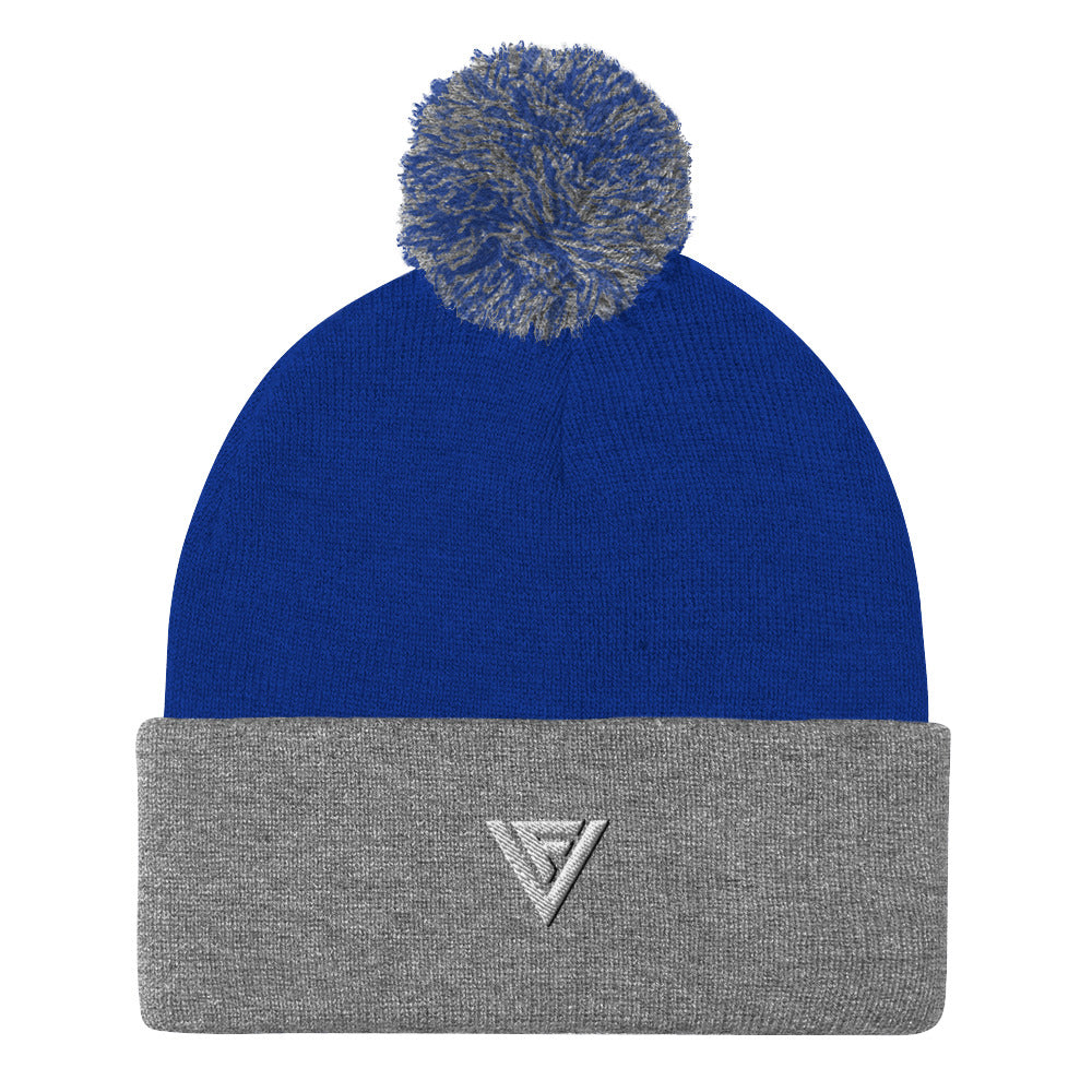 Fractal Visions OG Pom-Pom Beanie