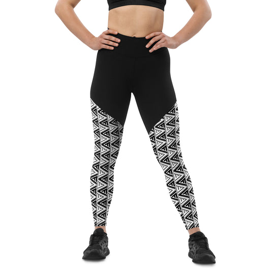 FV Zebra Sports Leggings