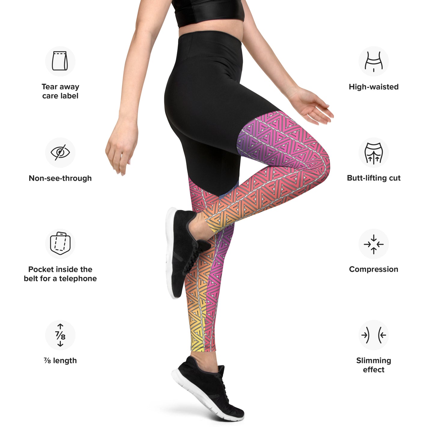 FV Rainbow Sports Leggings