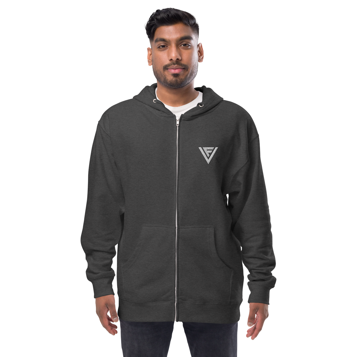 Fractal Visions Unisex fleece zip up hoodie