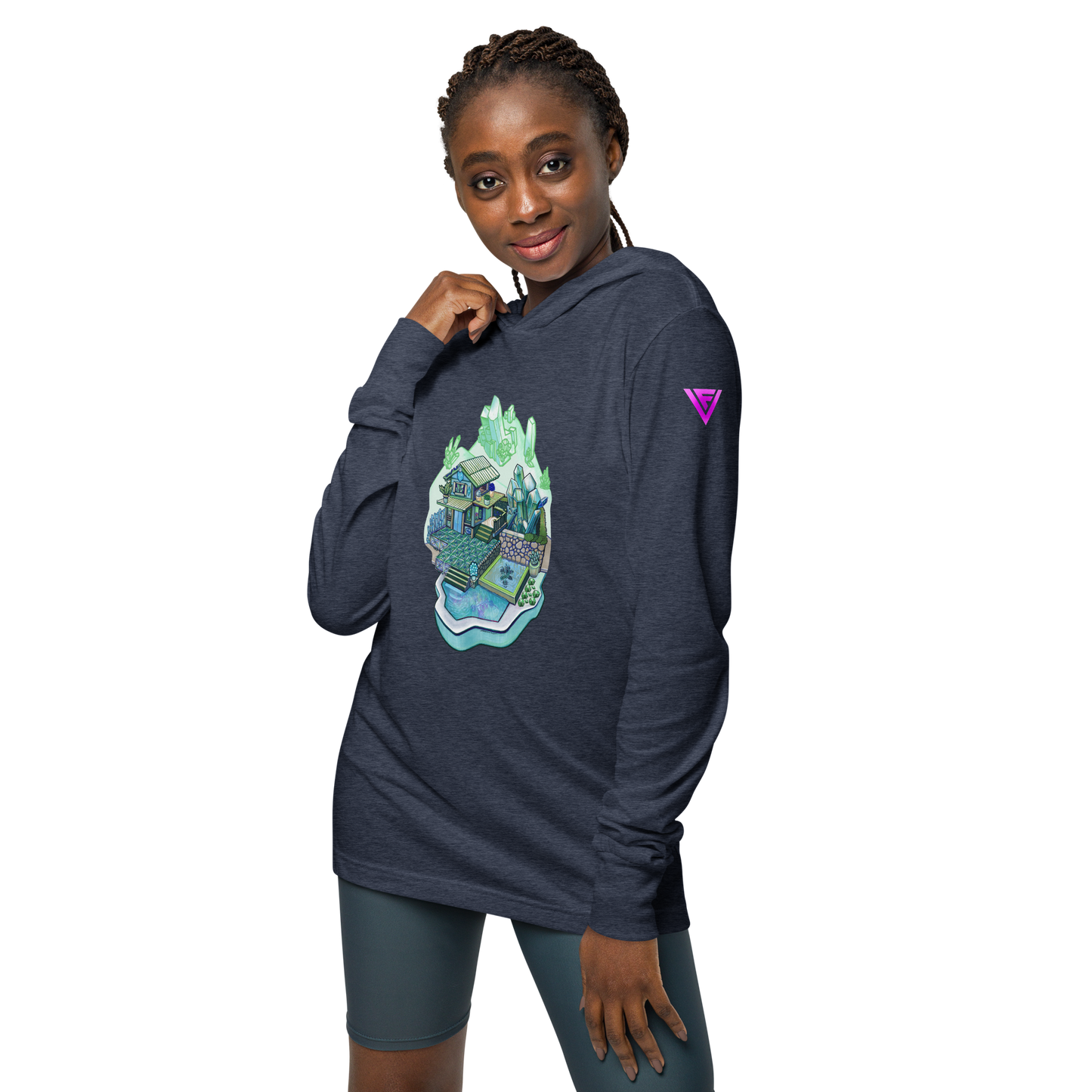 Emerald Gem Shop Pullover Hoodie