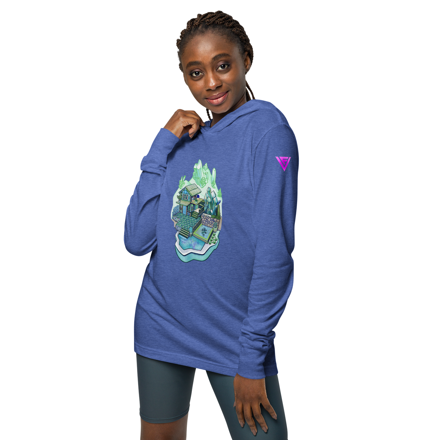 Emerald Gem Shop Pullover Hoodie